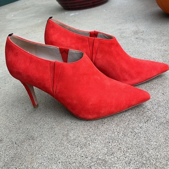 BODEN Low Cut Suede Bootie with High Heel Size 39 - Picture 16 of 16